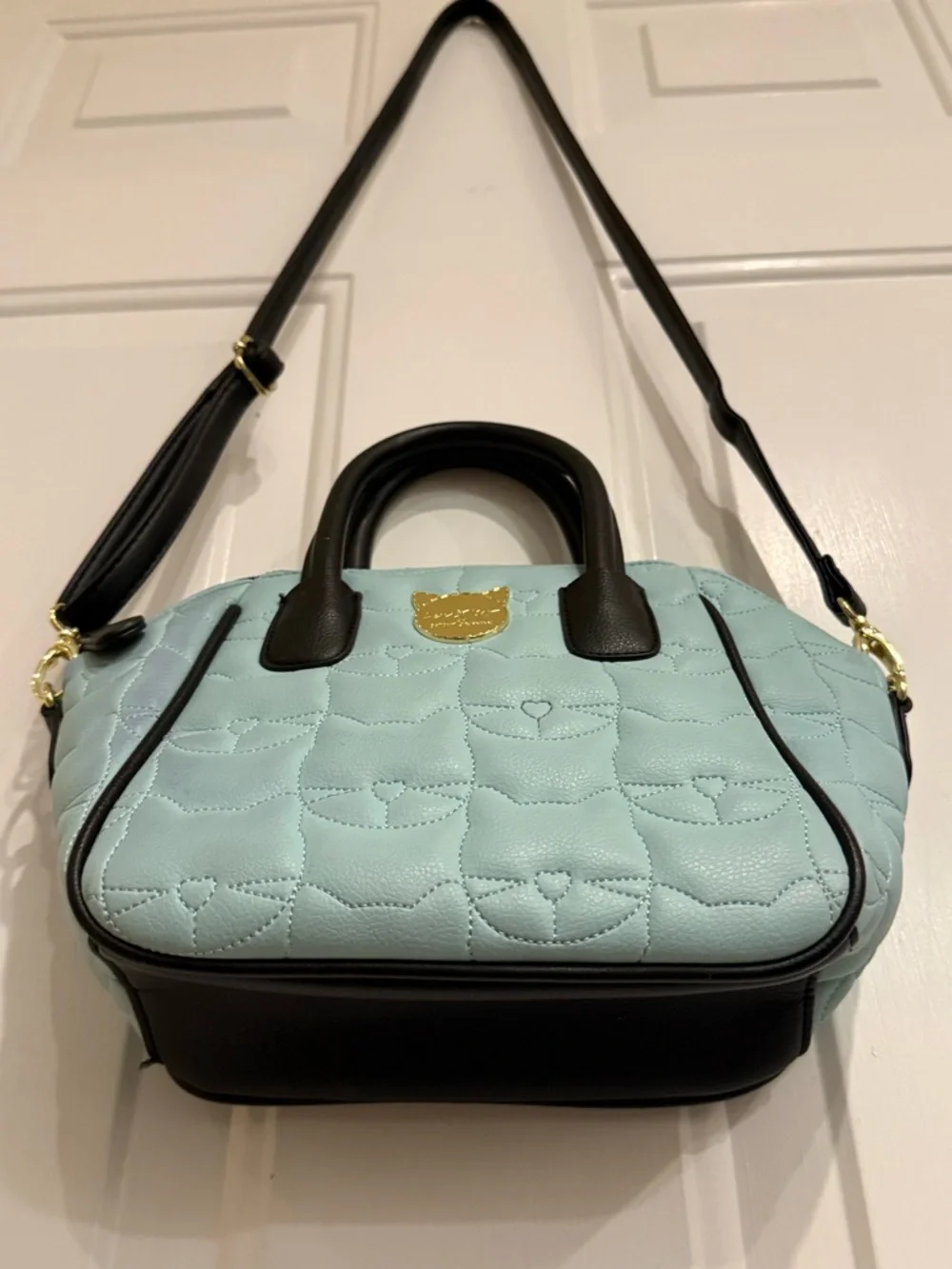Betsey Johnson LUV Betsy 💕 Quilted Cat Satchel | Crossbody Bag